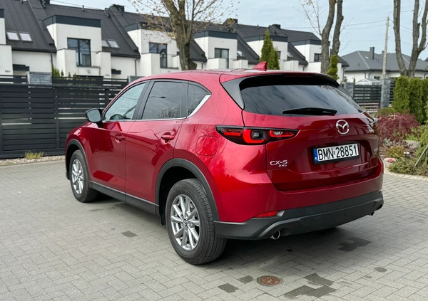 Mazda CX-5 cena 134500 przebieg: 39000, rok produkcji 2022 z Białystok małe 29